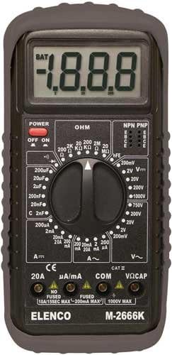 Elenco - Deluxe Full Function Digital Multimeter Kit [ M-2666K ] - Image 2