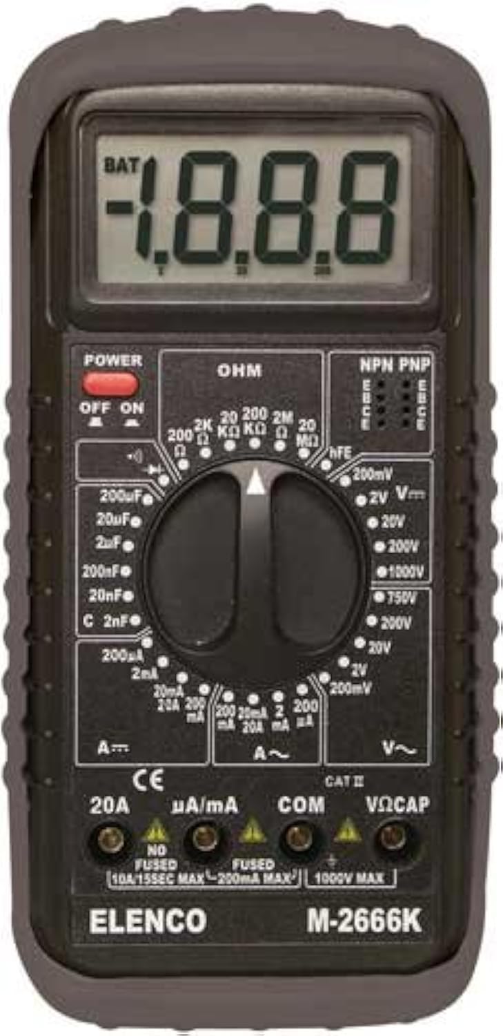 Elenco - Deluxe Full Function Digital Multimeter Kit [ M-2666K ] - Image 1