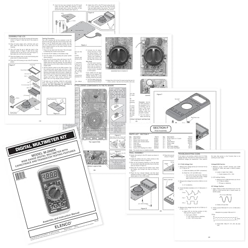 Elenco - Deluxe Full Function Digital Multimeter Kit [ M-2666K ] - Image 5