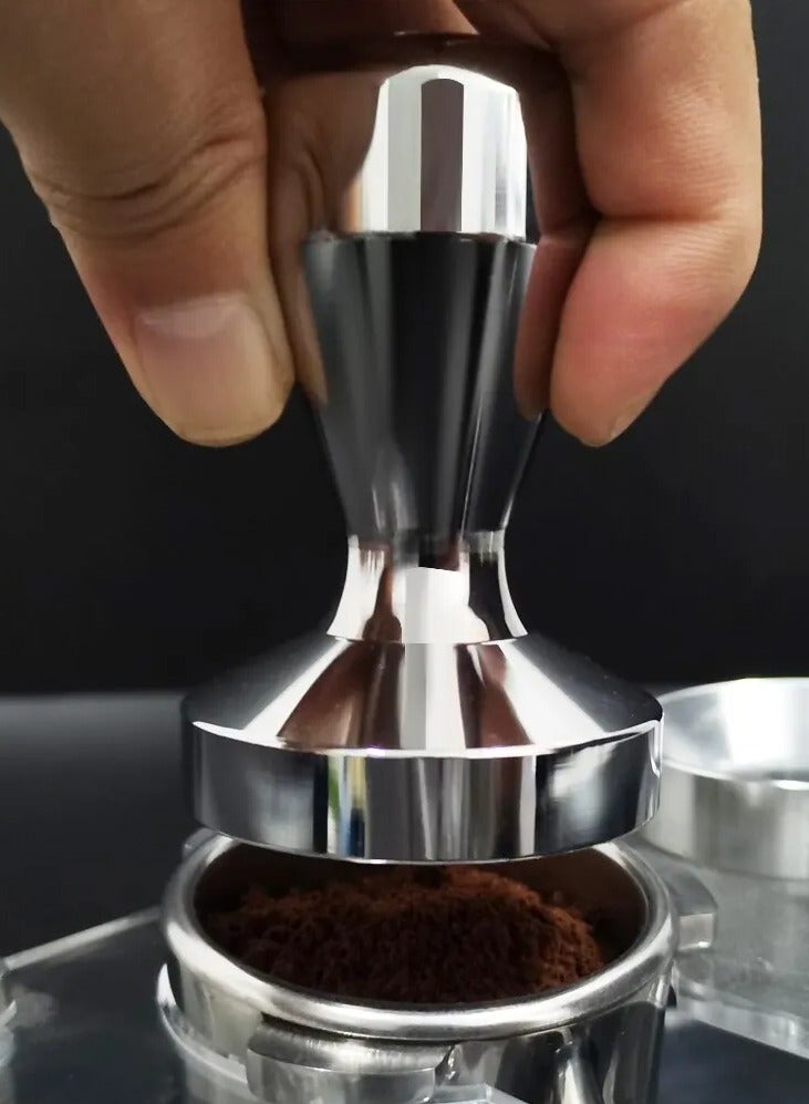 تامبر القهوة 51 ملم – مكبس إسبرسو بقاعدة مسطحة - Image 2