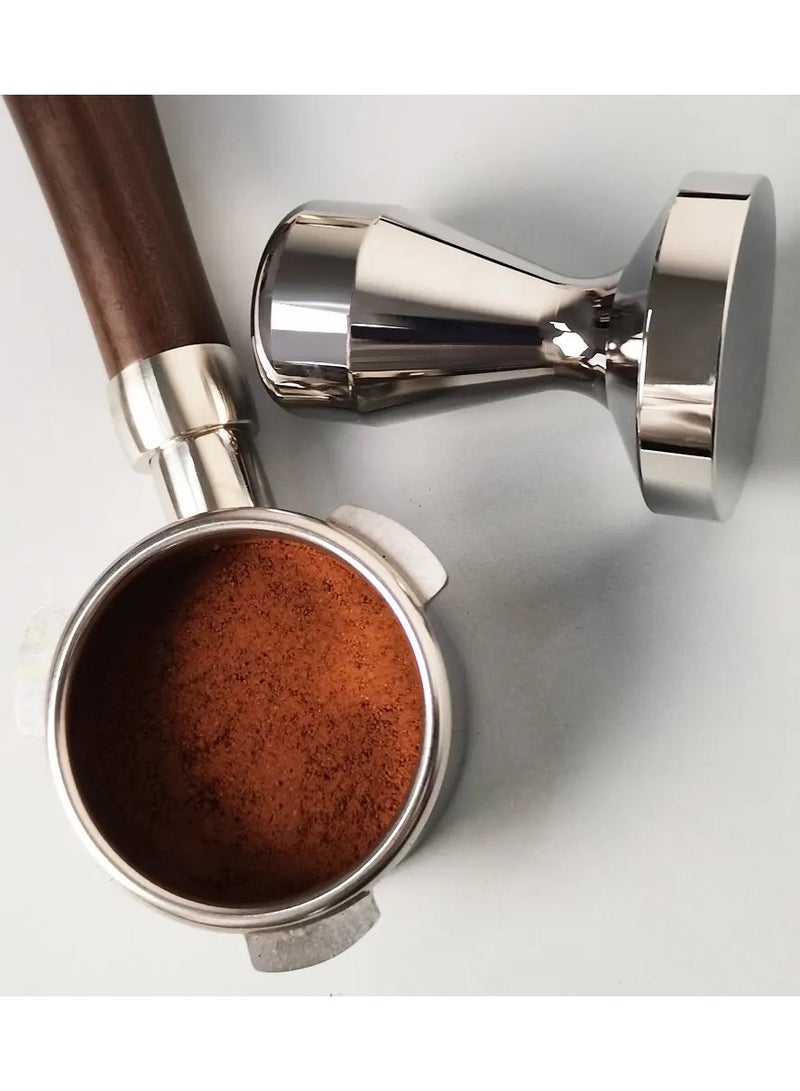 تامبر القهوة 51 ملم – مكبس إسبرسو بقاعدة مسطحة - Image 5