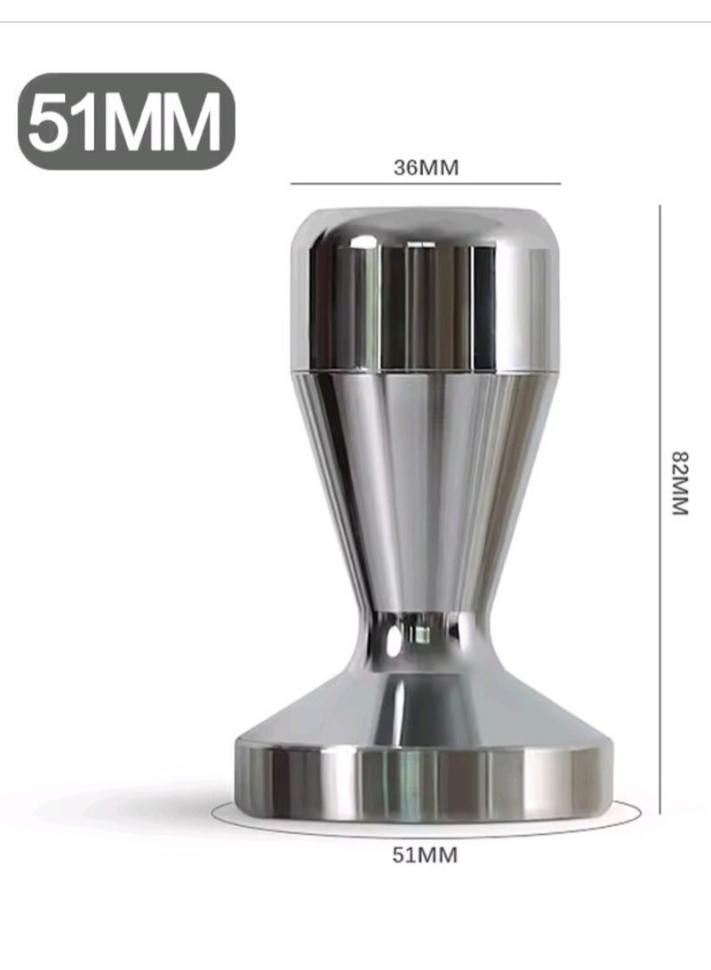 تامبر القهوة 51 ملم – مكبس إسبرسو بقاعدة مسطحة - Image 4