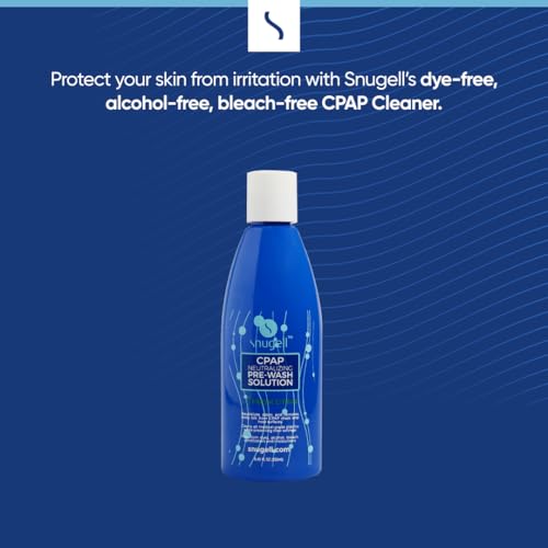 Snugell CPAP Soap Cleaner 8.4oz - Fresh Citrus Scent - Pre-Wash Solution - Mask and Hose Cleaning Soap - Neutralizes Odor and Removes Body Oils from CPAP Mask (1-Pack) - Image 2