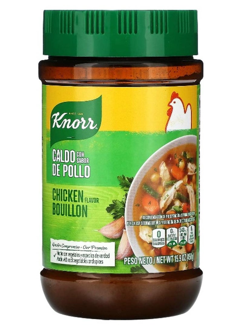 Knorr كنور، مرقة دجاج بنكهة، 15.9 أونصة (450 جرام) - Image 1