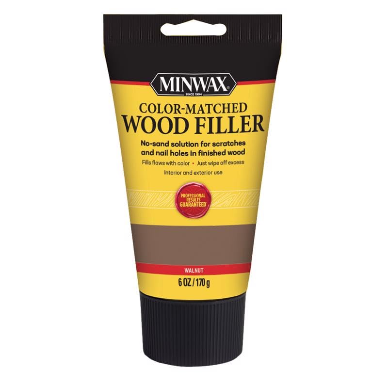 Minwax Color-Matched Wood Filler, Walnut, 6 oz - Image 2