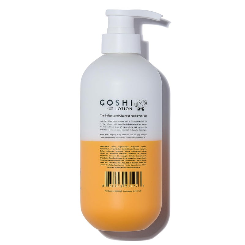 GOSHI Super Vitamin Body Lotion 20 oz - pH-Balanced Moisturizing Body Lotion for Men and Women - For All Skin Types - Image 2