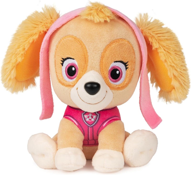 GUND Official PAW Patrol Skye in Signature Aviator Pilot Uniform Plush Toy, Stuffed Animal for Ages 1 and Up, 6" (Styles May Vary) - Image 1