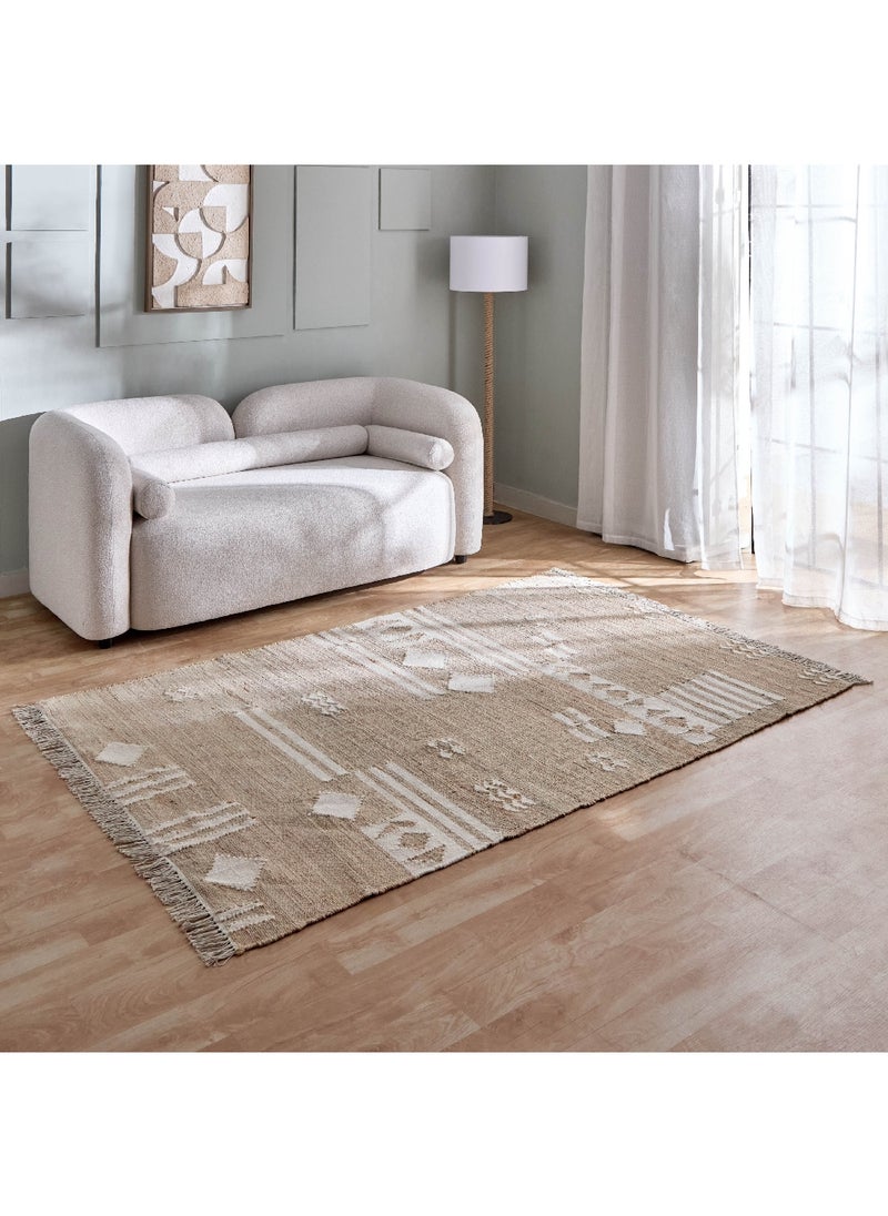 Home Box Mosaic Abstract Jute Rug 300 x 200 cm  - Image 1