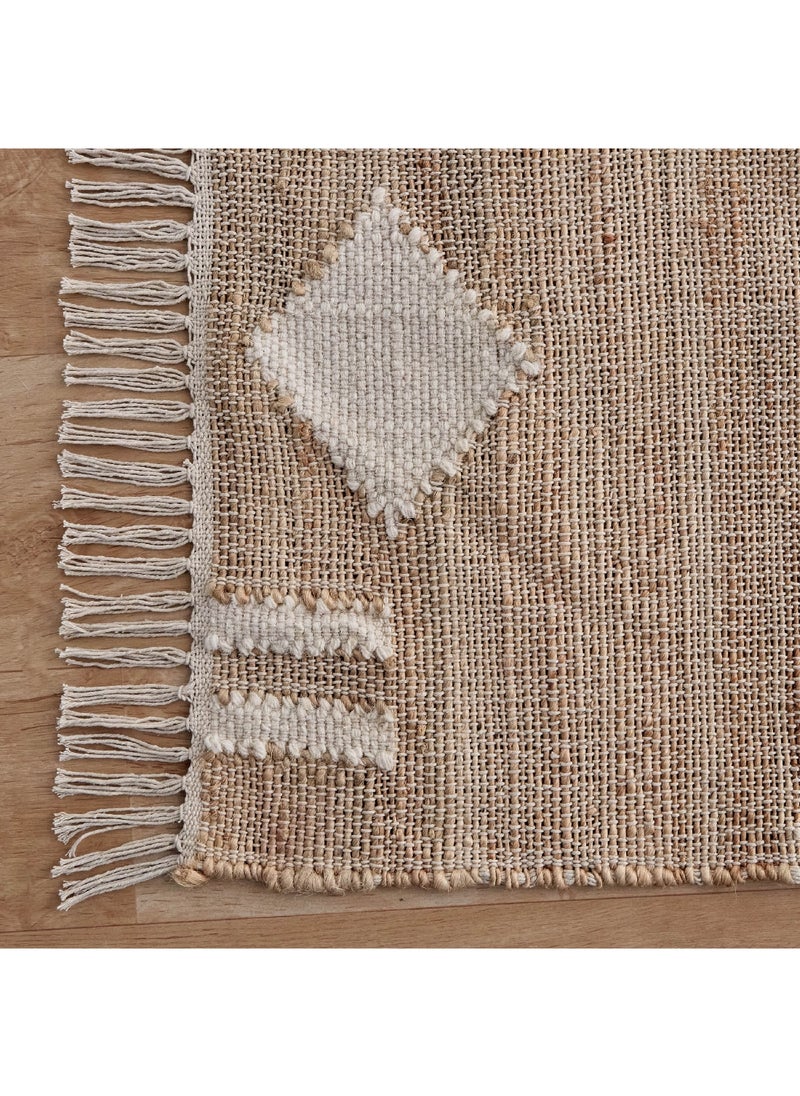 Home Box Mosaic Abstract Jute Rug 300 x 200 cm  - Image 2