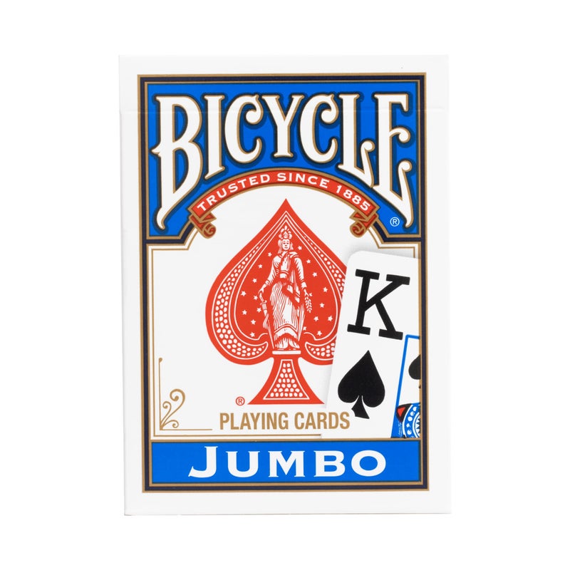 Bicycle Springbok Bicycle Poker Size Jumbo Index Playing Cards (Colors May Vary) - Image 3