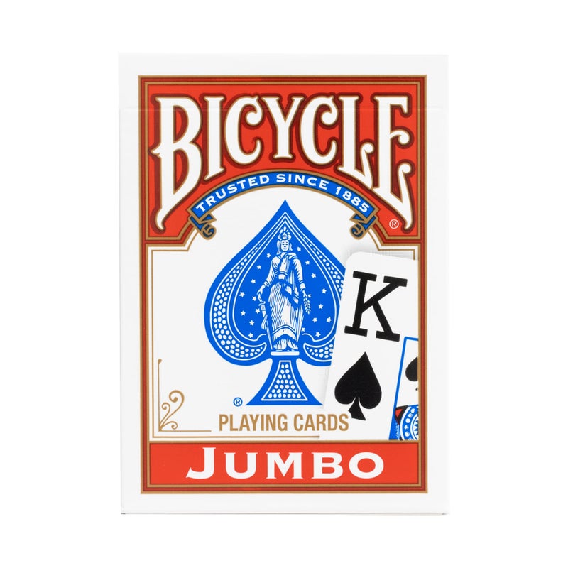 Bicycle Springbok Bicycle Poker Size Jumbo Index Playing Cards (Colors May Vary) - Image 4