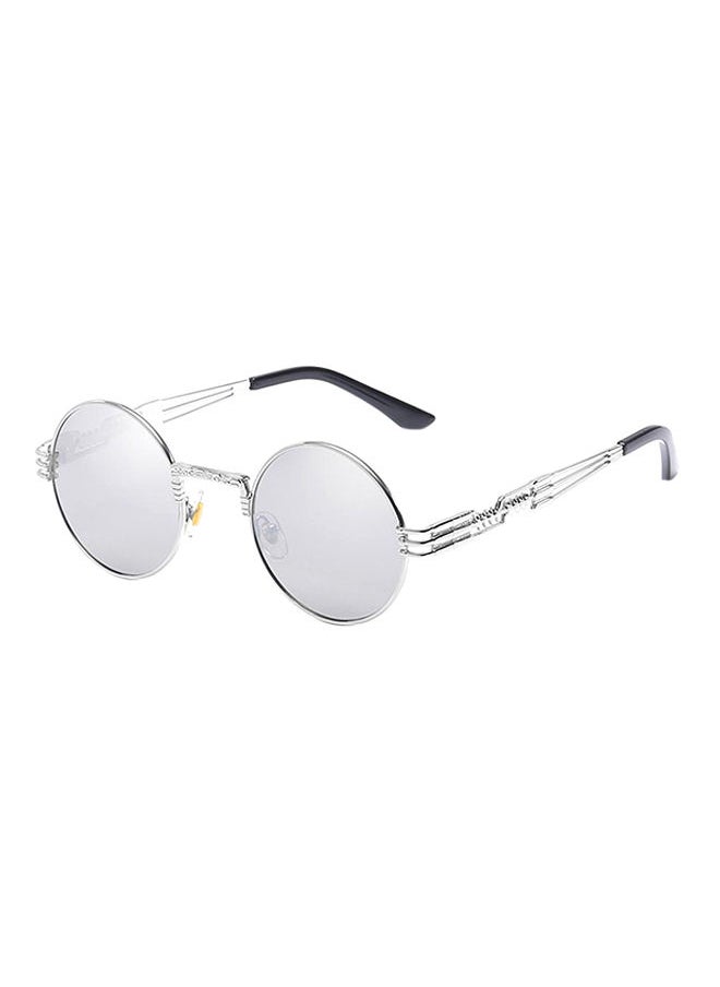 NIBEMINENT - Polychromatic (Transitions) Round Sunglasses Silver - Image 1