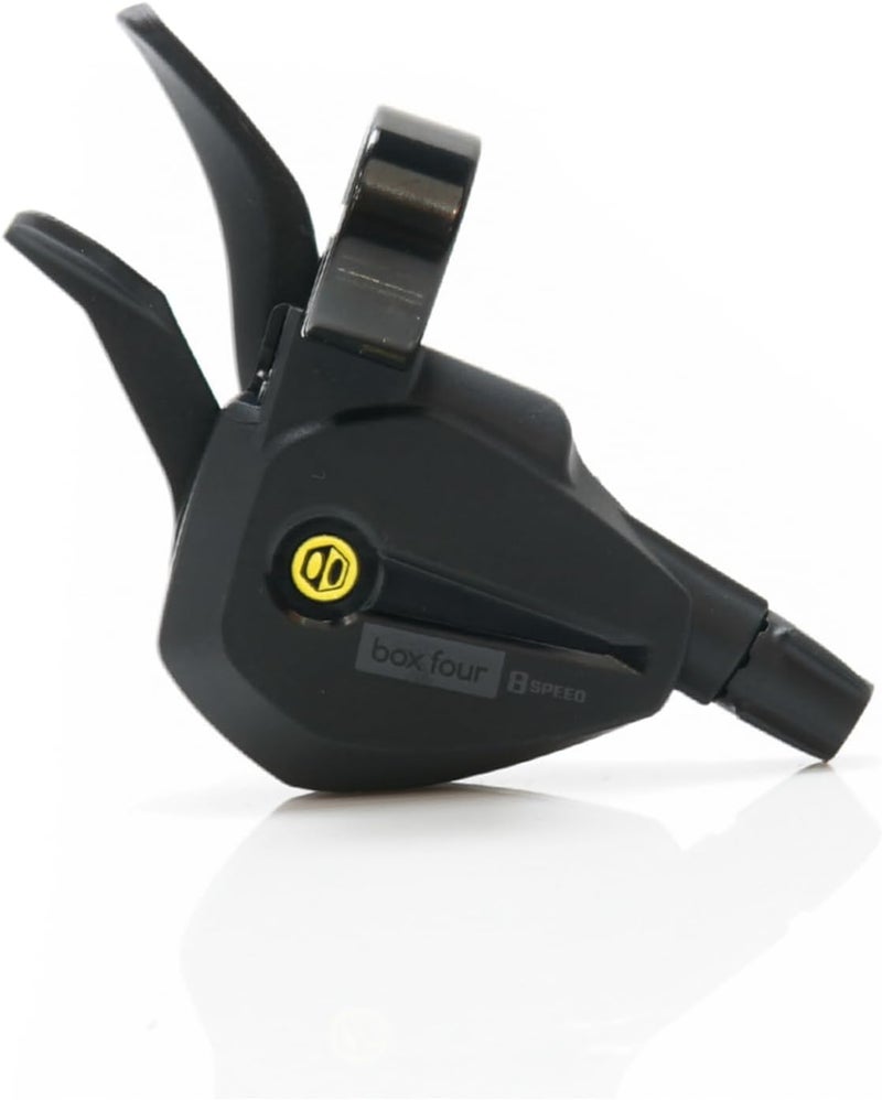 Box Four 8 Speed E-Bike Shifter 1 Gear Per Click, Non E-Bike Shifter 2 Piece Pull Lever up to 3 Gears Per Click Bicycle Shift Lever Cable for Mountain Bike Shifters, MTB, Bicycle Gear Shifter Cycling - Image 1