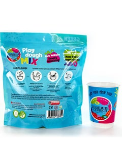 Mammacomica Dough Do It Yourself Play It Yourself Natural Play Dough Powder Mix - Green -800GR  - Image 2