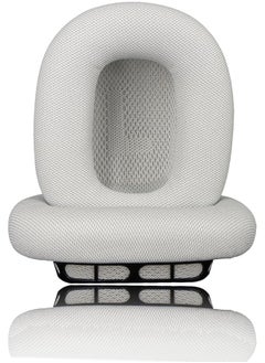 erorex Pro M Ear Cushion Cover Compatible With Airpods Max Headphones Replacement Fabric Ear Pad Covers With Memory Foam And Magnet Light Gray  - Image 2
