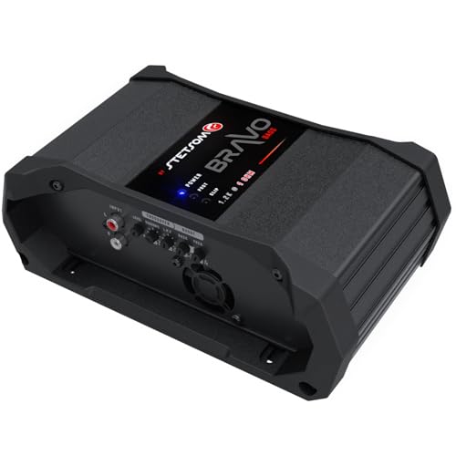 Stetsom Bravo BASS 1200 1 Ohm - Mono Car Amplifier, 1200.1 1.2K Watts RMS, Monoblock, 1Ω Stable Car Audio, HD Sound Quality, Crossover & Bass Boost, Car Stereo Speaker Subwoofer MD, Smart Coolers - Image 3