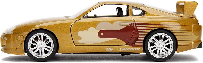 JADA لعبة جادا تويز فاست آند فيوريوس 1:32 سيارة سلاب جاك تويوتا سوبرا 1995 مصنوعة من المعدن - Image 3