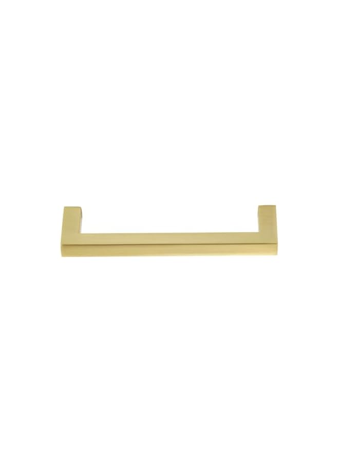 promass Modern Square Cabinet Pull Handle, 13.69 CM Length (12.7 CM Hole Center), Golden Champagne, 10-pack - Image 2