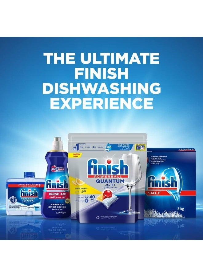 فنيش أقراص غسيل الأطباق فنش كوانتم الكل في 1 - قوة تنظيف ولمعان فائق - 12 قرص - Image 2