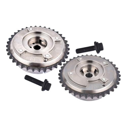 Flynsu Intake & Exhaust Camshaft Sprocket VVT Gear Replacement for 09-14 Toyota RAV4 Camry Highlander Sienna Avalon Venza 917-258, 917-259, 13050-0V011, 13050-36010, 13070-0V011, 13070-36010 - Image 2