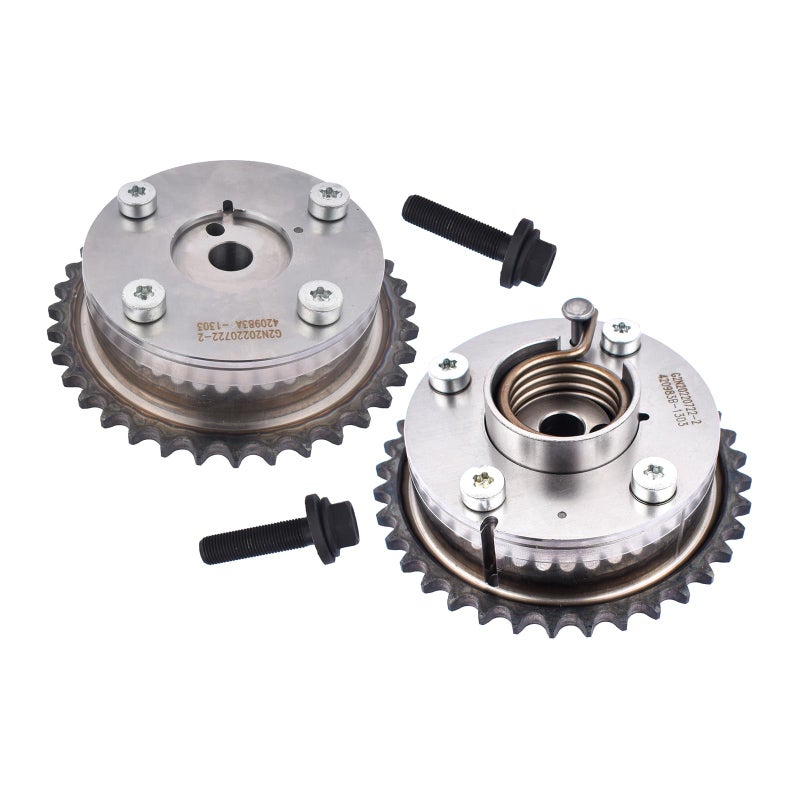 Flynsu Intake & Exhaust Camshaft Sprocket VVT Gear Replacement for 09-14 Toyota RAV4 Camry Highlander Sienna Avalon Venza 917-258, 917-259, 13050-0V011, 13050-36010, 13070-0V011, 13070-36010 - Image 5