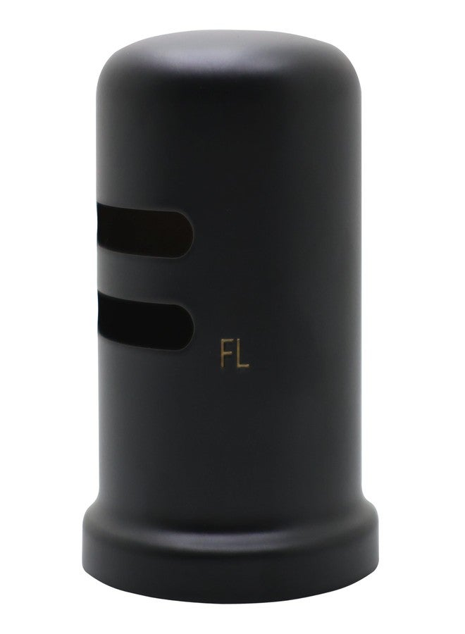 ويست براس غطاء فجوة هوائية من النحاس الصلب من Westbrass R201-1-62 مقاس 1-3/4 بوصة × 2-3/4 بوصة فقط، مُغطى بطبقة من القماش، لون أسود غير لامع - Image 3