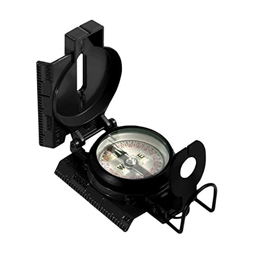 Cammenga Lensatic Tritium Compass, Official USA Military Compass - Accurate and Ultralight Tactical Compasses for Orienteering Backpacking Hunting Hiking Boating - Black - Image 1