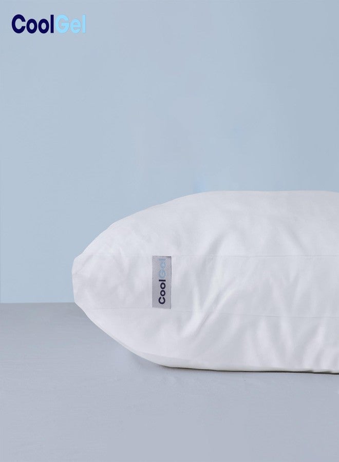 COOL GEL Down Alternative Pillow, Soft and Comfortable (1, Queen (U.S. Standard)) - Image 4