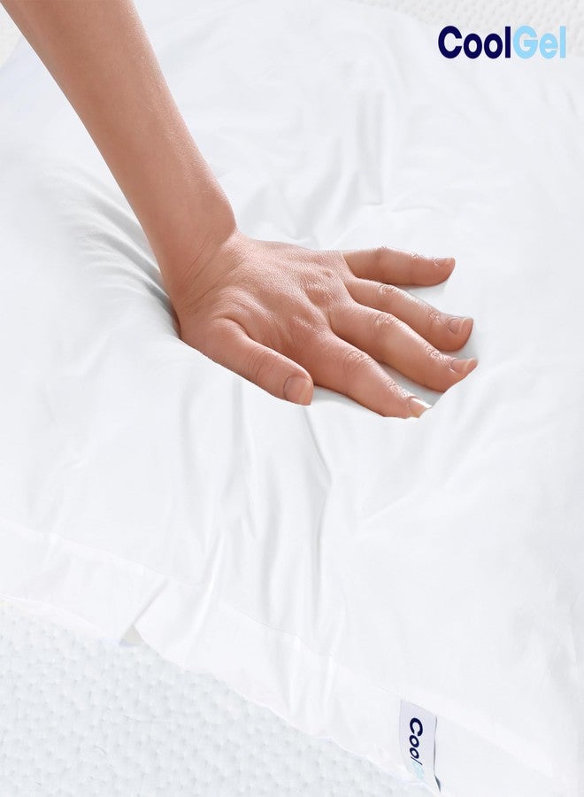 COOL GEL Down Alternative Pillow, Soft and Comfortable (1, Queen (U.S. Standard)) - Image 5