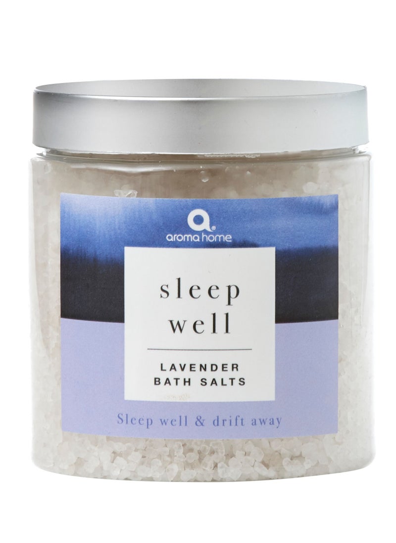 Aroma Home Sleep Well Lavender Bath Salts 