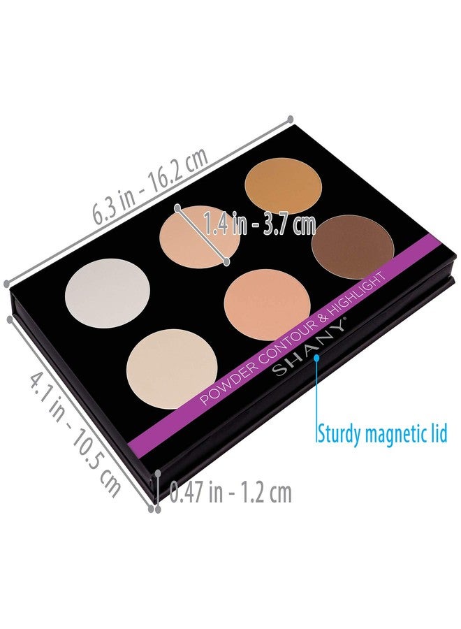 SHANY Powder Contour & Highlighter Sculpting Palette - Layer 3 - Refill for the 6 Layer Mini Masterpiece Collection Makeup Set - Image 4