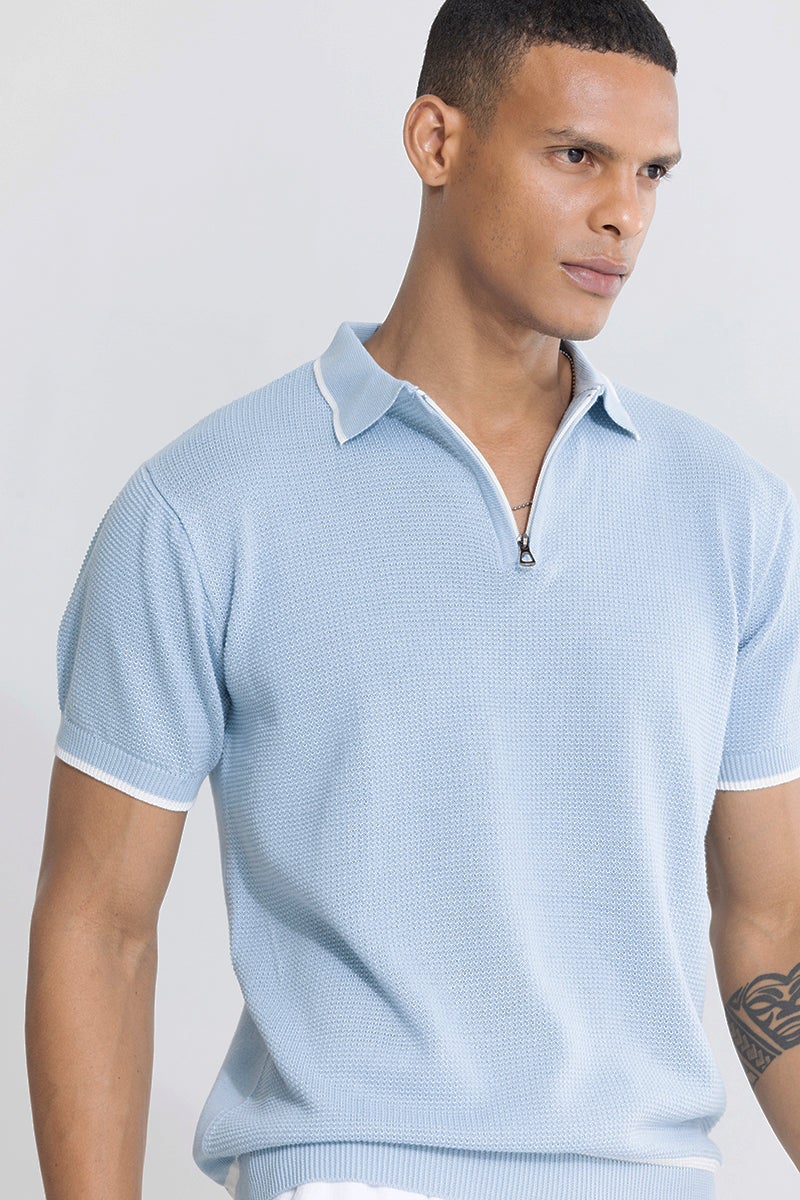 SNITCH Paladin Blue Polo T-Shirt - Image 1