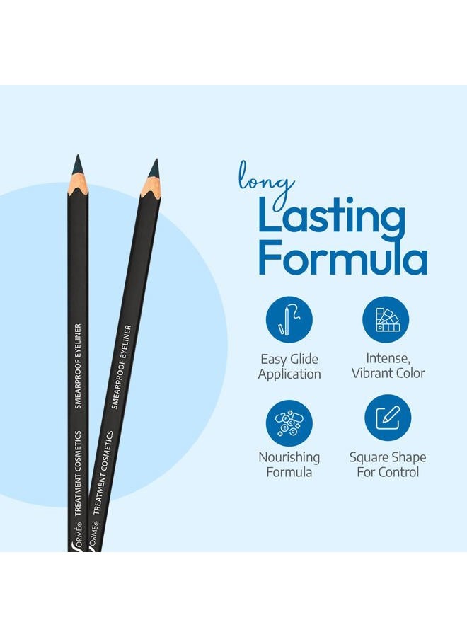 SORMÉ Sorme Treatment Cosmetics Smearproof Eyeliner 0.16oz | Long Lasting Black Waterproof Eyeliner Pencil | Smudge-Proof Waterline Eyeliner | Cruelty-Free and Gentle Pencil Eyeliner - Image 3