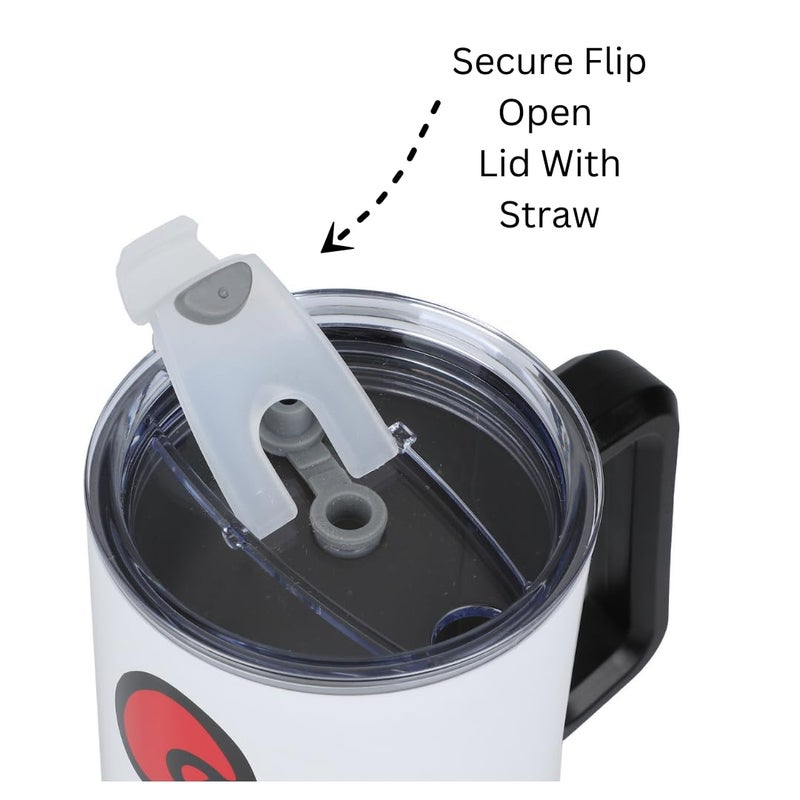 Bioworld Hello Kitty 40 Oz. Stainless Steel Tumbler With Leak-Proof Lid - Image 5