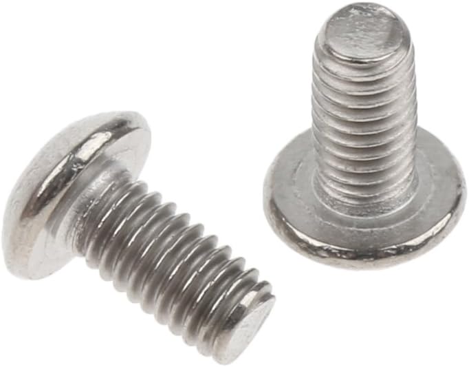 klarako 10pcs/lot M3 Titanium Hex Allen Socket Button Head Screws M3 x 6mm/8mm/10mm/12mm/15mm  Silver, M3 x 6mm - Image 3