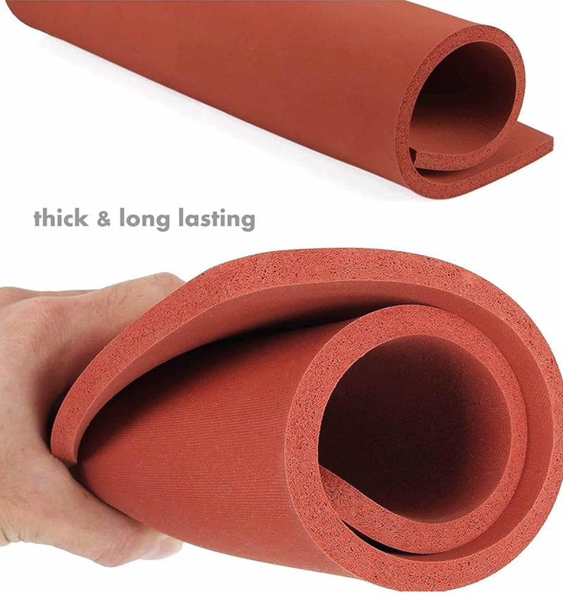 Silicone Heat Press Mat 38x38cm – 0.31” Thick Heat Resistant Dual-Sided Fireproof Pad for Heat Press Machine - Image 3