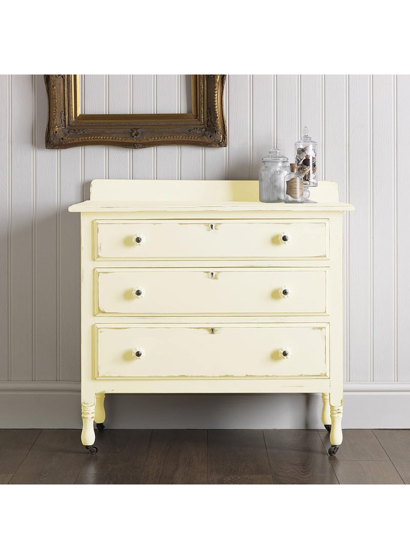 RUST-OLEUM Chalked Ultra Matte Spray Paint, Chiffon Cream, 340g (12oz) | Chalky Finish, Easy Application, Superior Coverage, Sandable, Ideal for Furniture & Home Décor- 302596 - Image 2