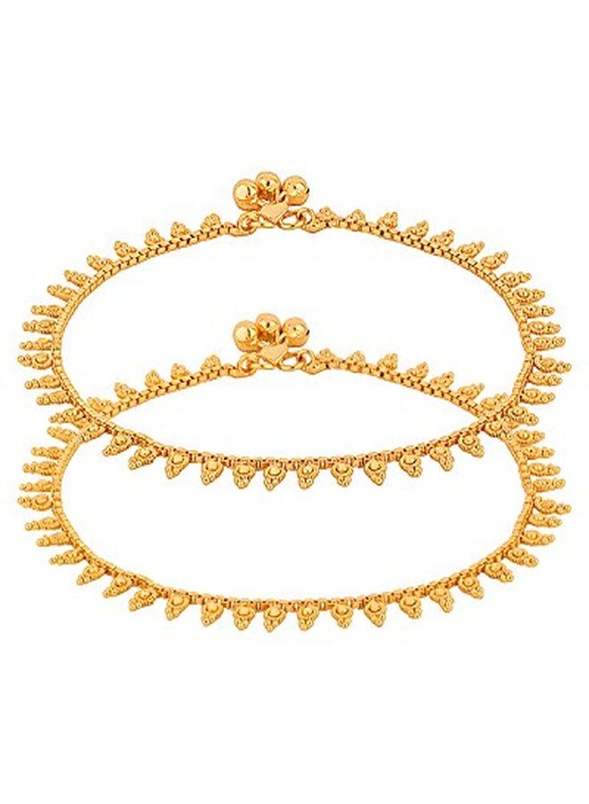 Memoir Classic Design Brass Anklet for Women Brass Anklet - Image 1