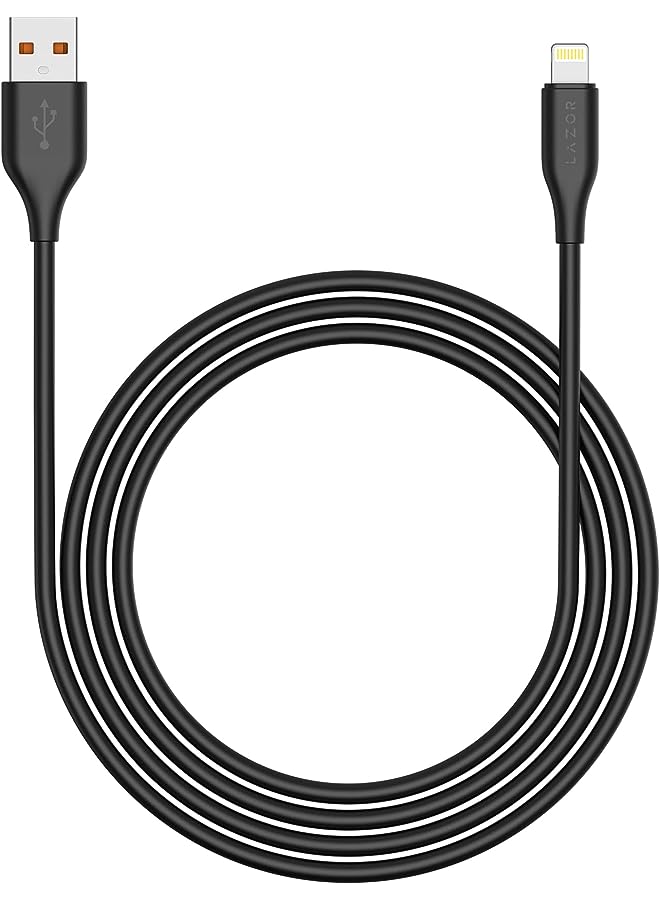 LAZOR Flux Usb To Usb-C Charging Cable Cl85 Black-1M - Image 1