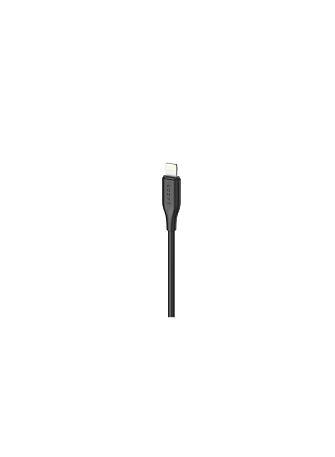 LAZOR Flux Usb To Usb-C Charging Cable Cl85 Black-1M - Image 3