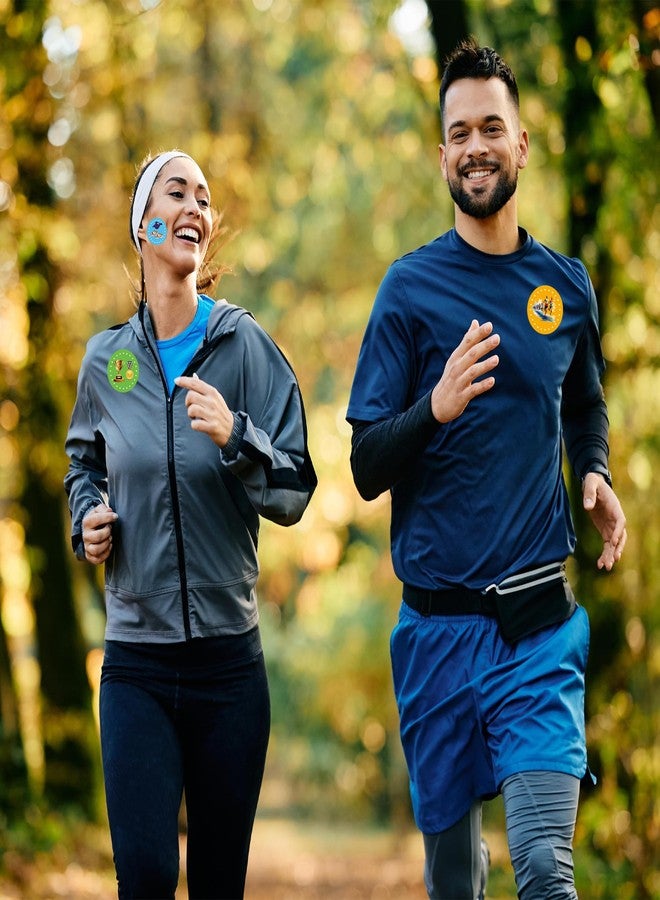 كوبا بلاي ملصقات الجري من كوبا بلاي، 500 قطعة، ملصقات ملفوفة، ملصقات ماراثون، سباق الضاحية، لوازم حفلات رياضية، زينة، هدايا، برطمانات، علب، ملصقات حروف، ملصقات يمكنك صنعها بنفسك - Image 5