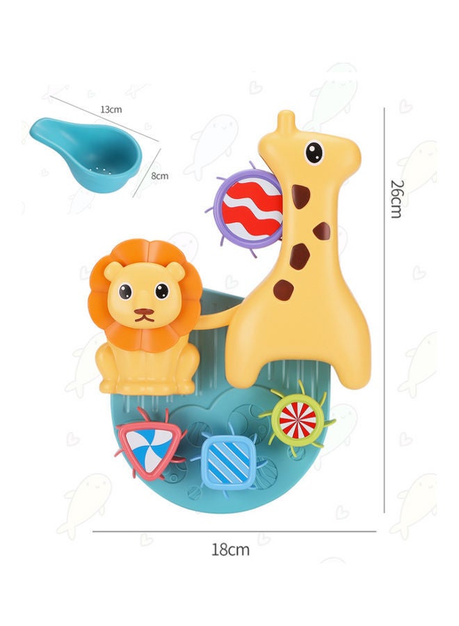 نيبمينينت مجموعة ألعاب الاستحمام جو أروند ووتر بتصميم زرافة وأسد - Image 5