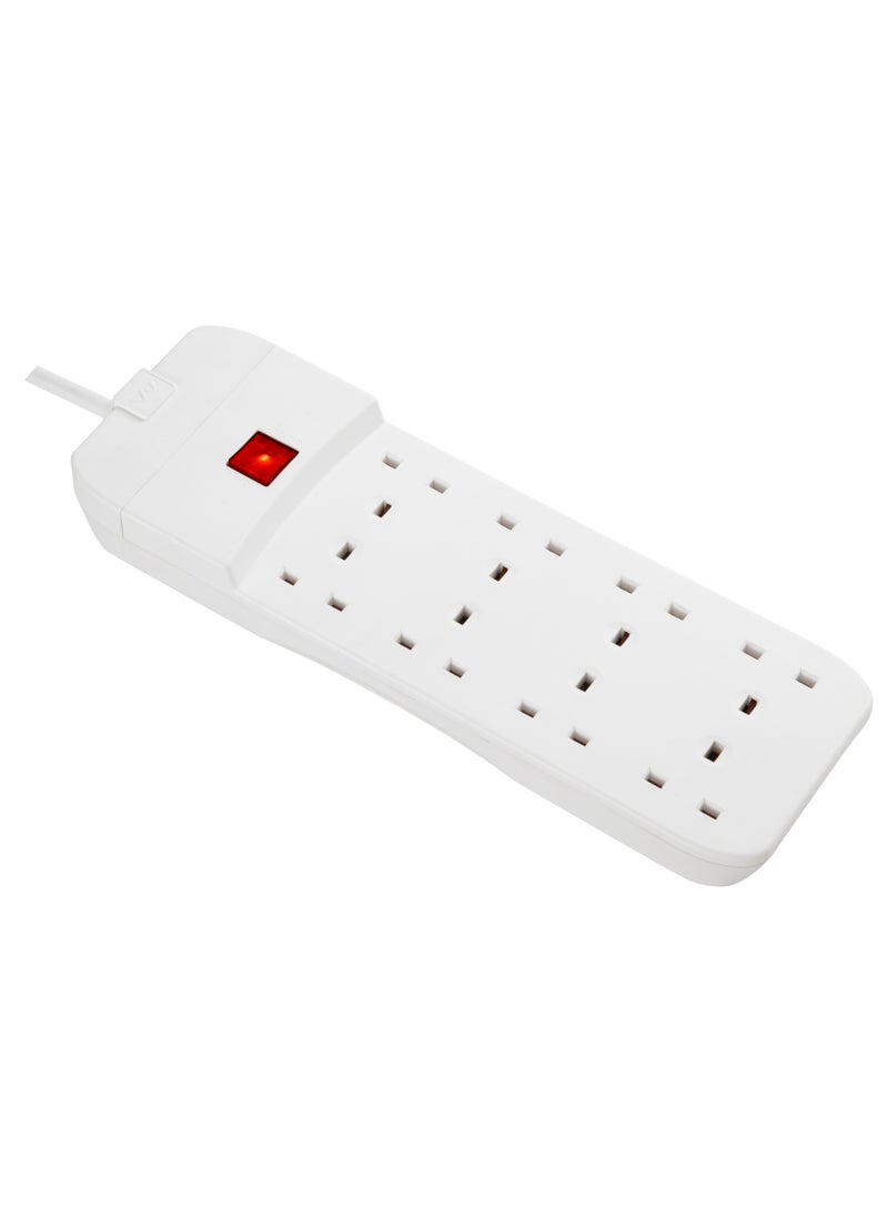 MASTERPLUG 8 Socket 3 Meter Extension Lead With Safety Overload Protection  - Image 3