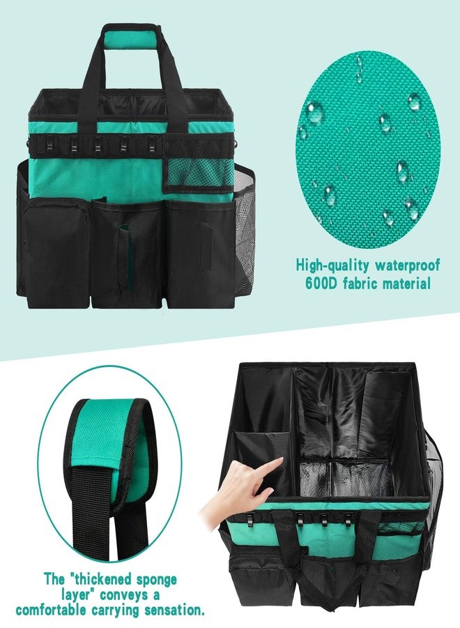 amzoya Wearable Cleaning Caddy Bag,WithDetachable Divider cleaning bags for housekeepers, With Adjustable Shoulder Strap for Cleaners & Housekeeper - Image 4