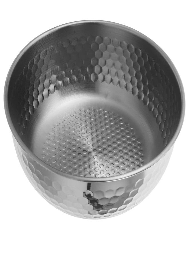 GNEY Stainless Steel Hammered Mixing Bowl 1 Pack - 19cm Large Capacity Kitchen Bowl for Mixing,Baking,Salad,Fruit Anti-Slip Honeycomb Texture,Rust-Proof,Durable & Easy to Clean Bowl for Home & Restaurant - Image 1