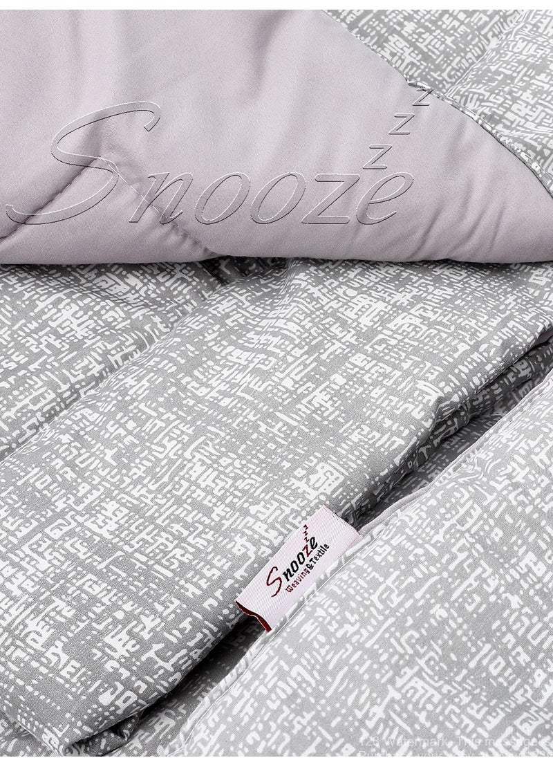 snooze - Buy one get one double face summer quilt, 180*220cm, Maze design 2pcs - Image 1