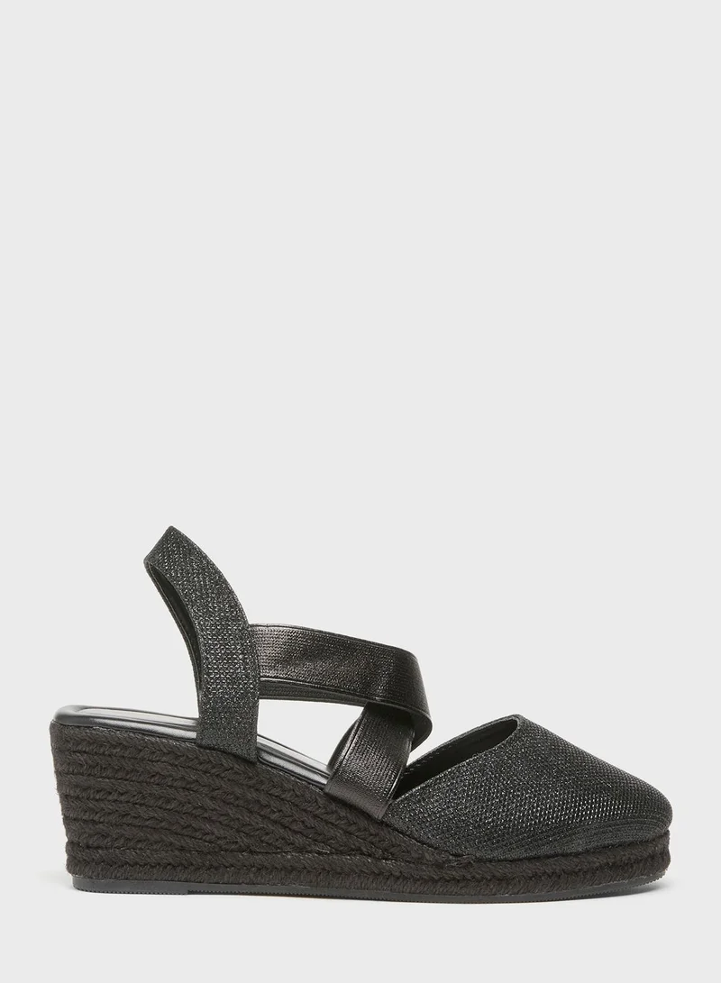 shoexpress Multi Strap Wedge Sandals
