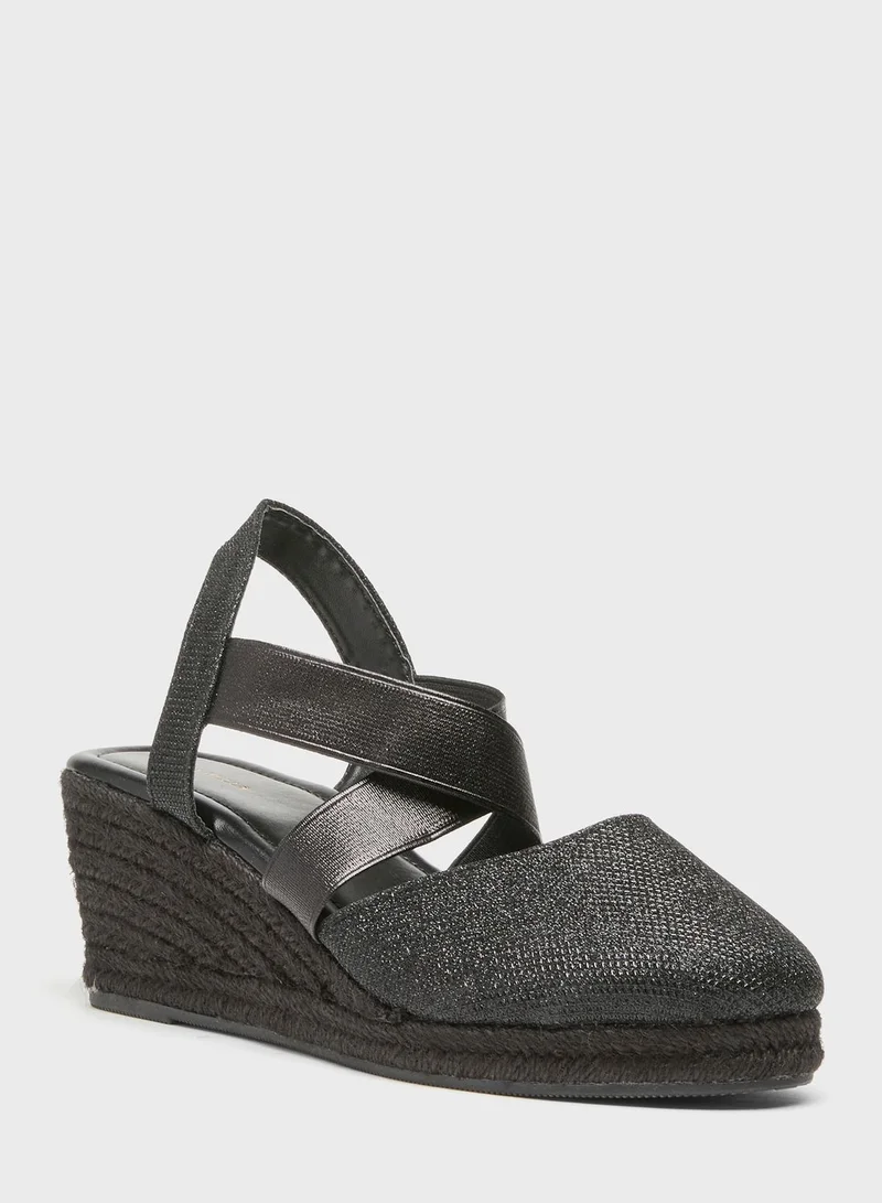 shoexpress Multi Strap Wedge Sandals