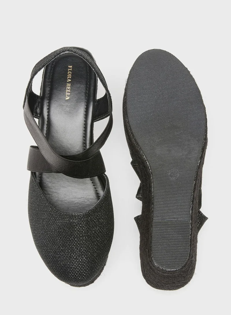 shoexpress Multi Strap Wedge Sandals