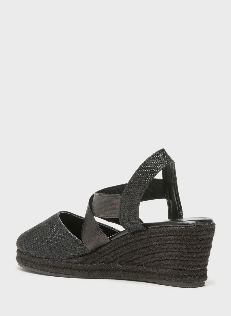 shoexpress Multi Strap Wedge Sandals